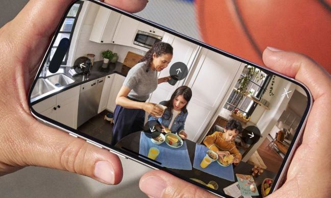 Controlling the Ring Pan-Tilt with the app.