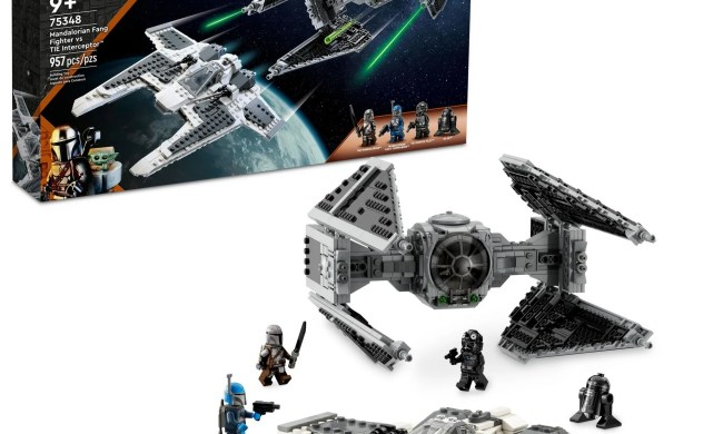 The Lego Star Wars Fang Fighter vs TIE Interceptor kit.